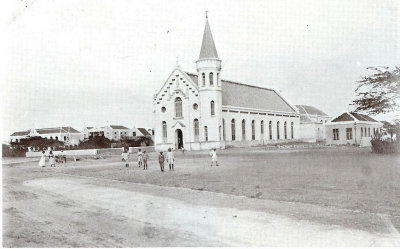 Aruba, RK st Franciscuskerk, circa 1920
