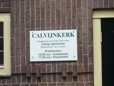 Baarn, NH Calvijnkerk info, 2008.jpg