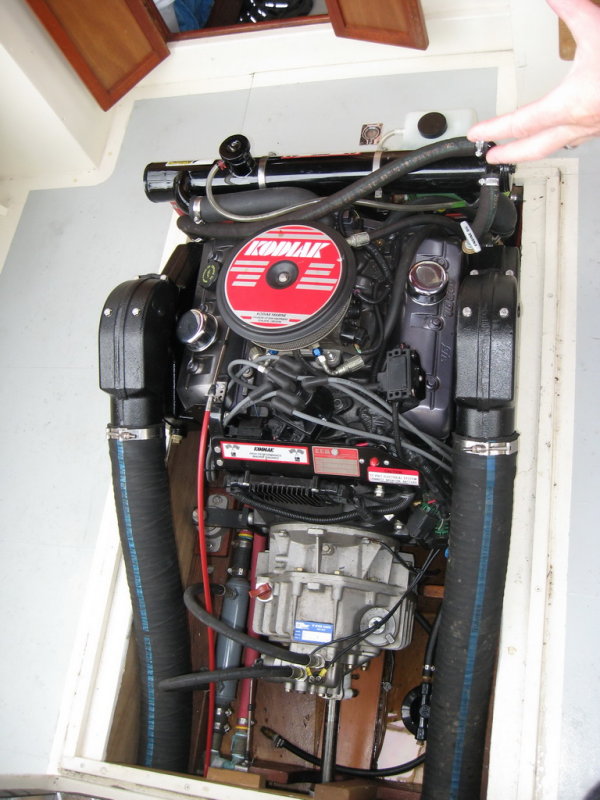 Bill McG installed a new Vortec when he acquired the boat from the second owner.