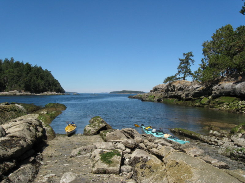 Chivers Cove, on Wallace Island