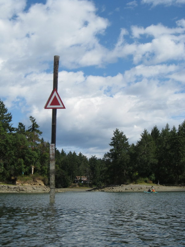 Channel marker.