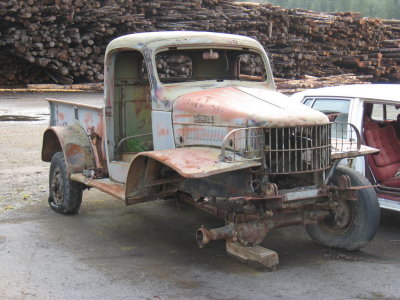 And, a fixer-upper Dodge, some assembly (and parts) required.