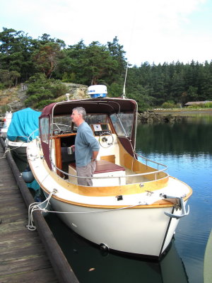 Honeybird, Bill McGown, arrived overnight.