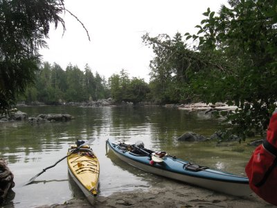 Next day, paddled around Dempster and over to Weibe.  See routes at the end.