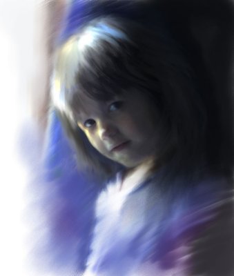 Light from window_corel painter