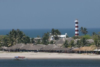 Lighthouse across the bay