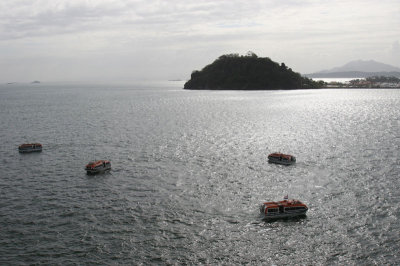 Fuerte Amador, Harbor to Panama City and the Panama Canal