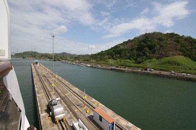 Through the Panama Canal, March 10