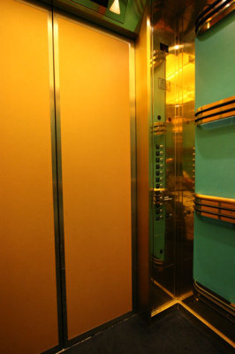 Colorful elevators
