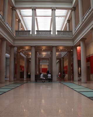 Visitors in the Corcoran