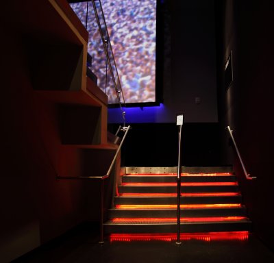Colorful Stairs at the Newseum