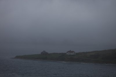Foggy island