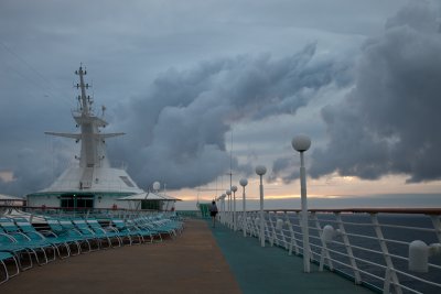 And pretty clouds