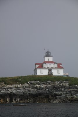 Isolated lighthouse