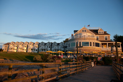 And the Inn from the pier