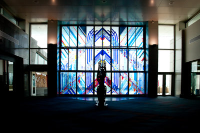 This is the entrance to the Maori exhibits