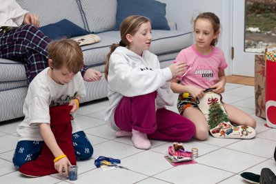 Stockings first on Christmas morning