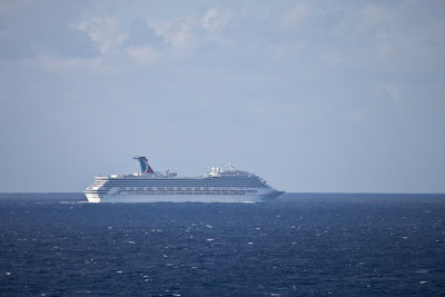 Passed the Carnival Glory heading home