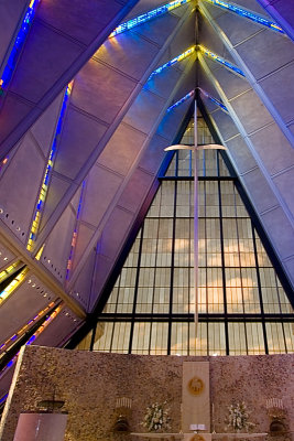 Air Force Academy Cadet Chapel Interior 4