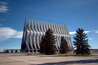 Air Force Academy Cadet Chapel Exterior 1