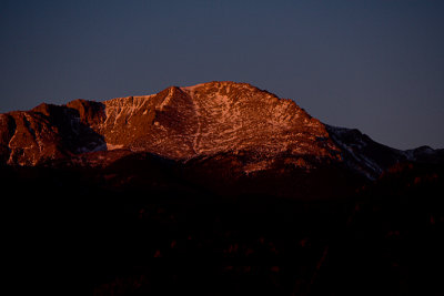 Sunrise, Pikes Peak, Colorado