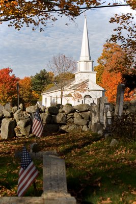 Church & Village Cemetery, Autumn 3