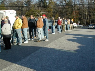 More of the line