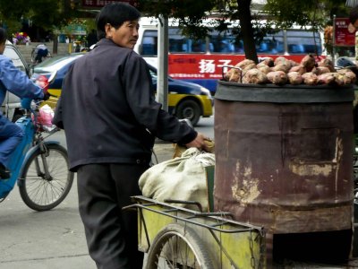 sweet potatoe peddler