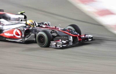 Lewis Hamilton in McLaren