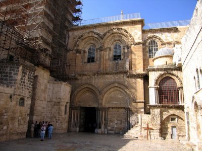Parvis du Saint-Spulcre (Jerusalem)