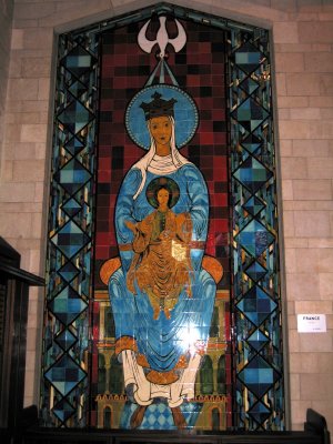 Reprsentation de la Vierge par la France (Annonciation)