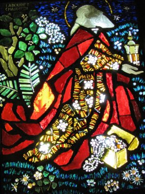 Vitrail - Muse de Sainte-Anne