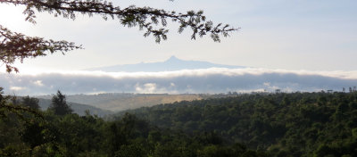 MOUNT KENYA - SEEN FROM NEAR ABERDERES NATIONAL PARK KENYA - TREETOPS LODGE (4).JPG