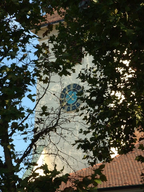 Clock at Baden Baden.