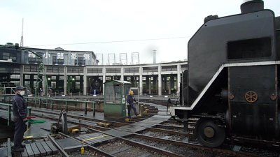 Kyoto Steam Museum Turntable.