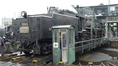 kyoto Steam Museum Turntable.