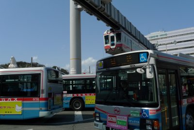 Monorail Ofuna near Kamakura.