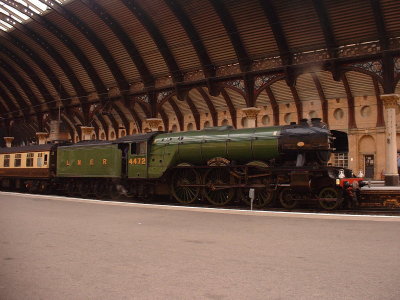 The Flying Scotsman at York.