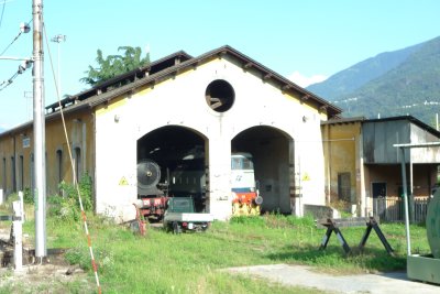 Engine shed Italy.
