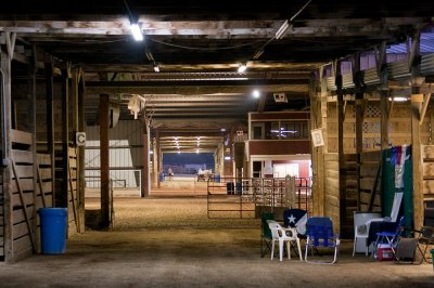 Show Barn at Dawn