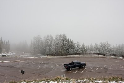 Sandia Crest after Late Spring Storm