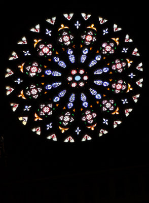 Alcudia Church window