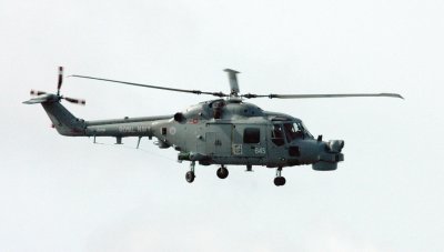 Super Lynx Combat Helicopter