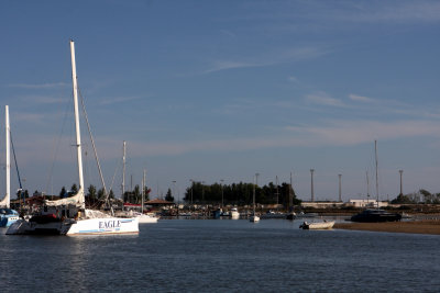 Alvor looking towards fishing jetty