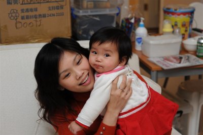 Lovely Samantha and her mum.