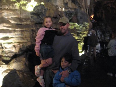 Inside Howe Caverns