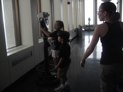 Corning tower observation deck