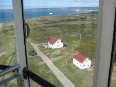 View from top of lighthouse