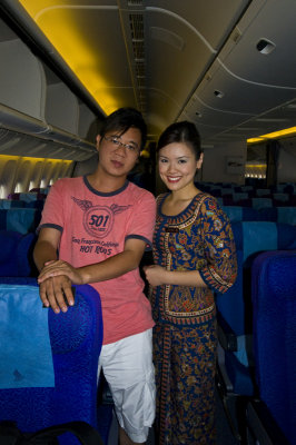 Singapore 新加坡 - Heric and Stewardess