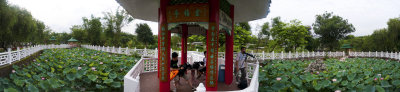 Hong Kong 香港 - 坪輋 Ping Che - 雲泉仙館 Wun Chuen Sin Koon (pano 15)